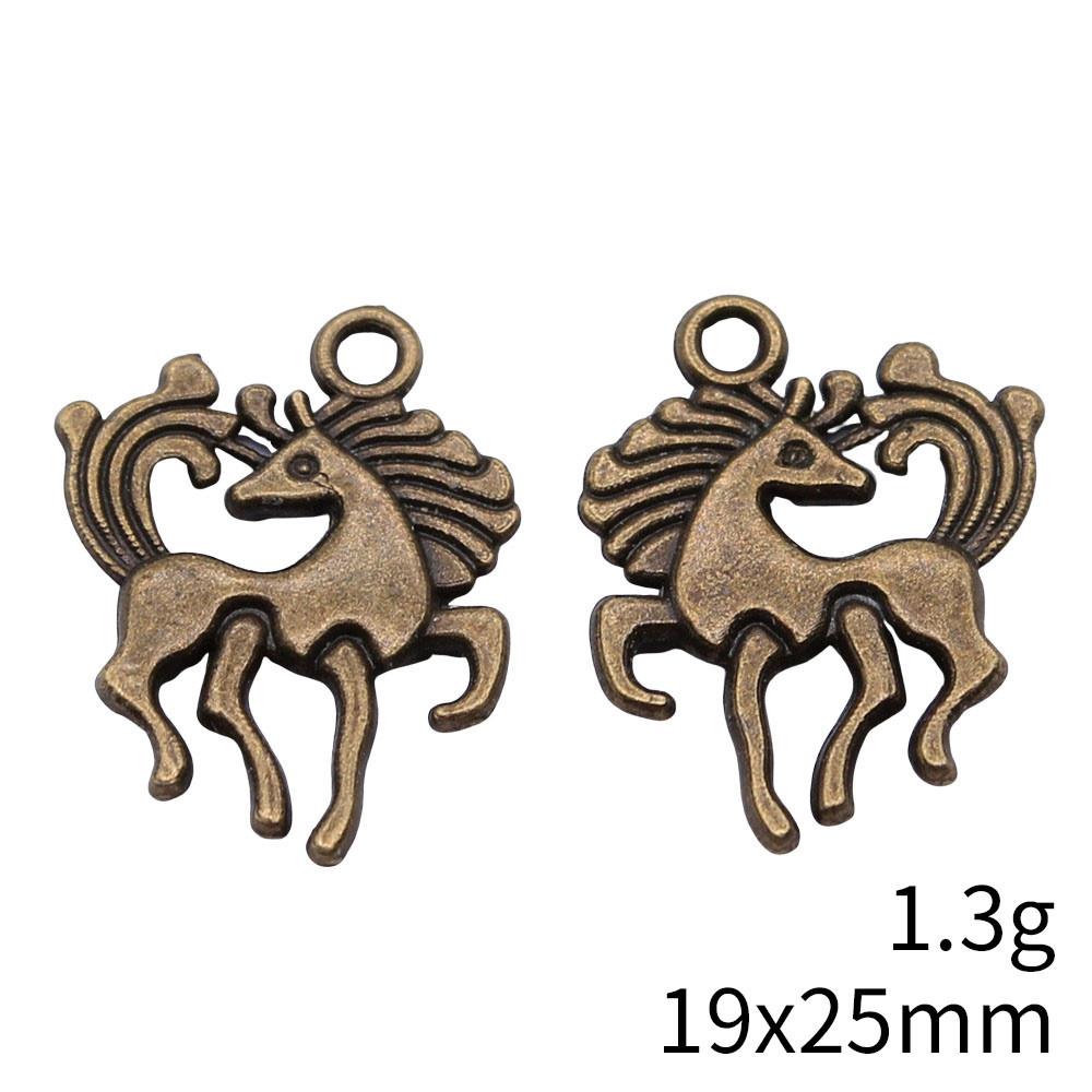Graduation Charms For Jewelry Making Pegasus Horse Charms Pendant Items Man Pendant