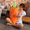 1Pc 457090Cm Cartoon Smile Carrot Plush Toy Cute Simulation Vegetable Carrot Pillow Dolls Stuffed Soft Toys For Children Gift
