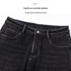 Hodo Men's Winter Fleece-Lined Thermal Straight-Leg Jeans