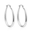 Fashion Simple Irregular Oversized Big Hoop Earrings For Women Large Thick Round Circle Earrings Hoops Punk Jewelry