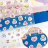 Glow-in-the-Dark 5D Embossed Nail Stickers for Girls - Waterproof, 3D Princess Design