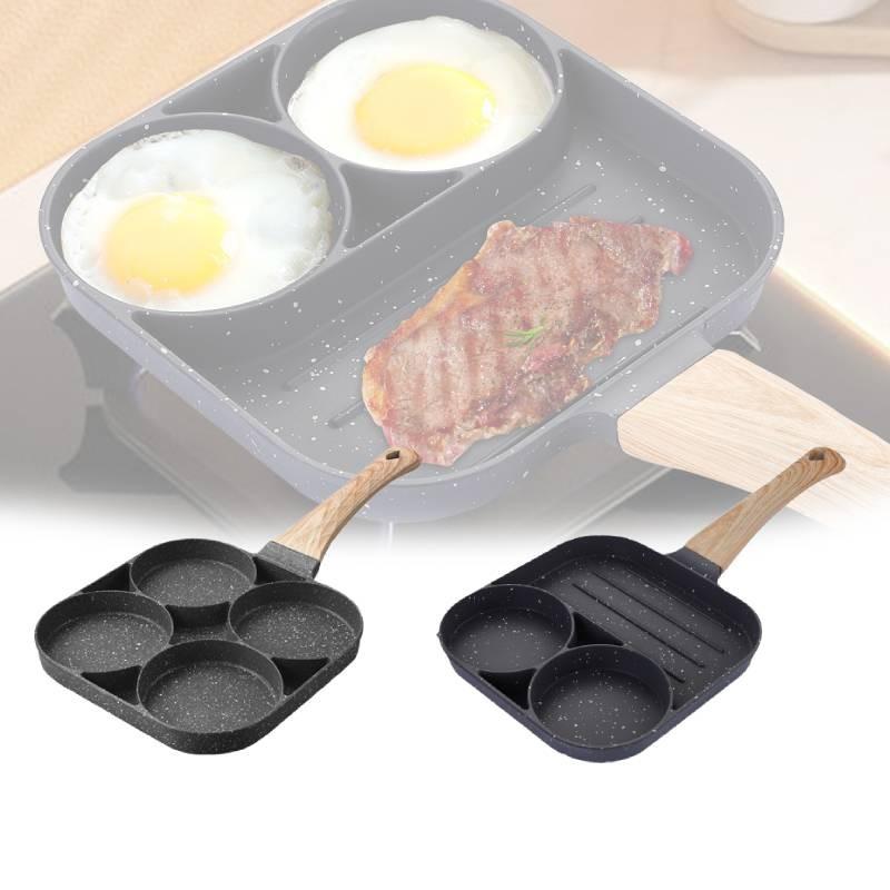 Pan Frying Multihole Omelet Pan Non Stick Egg Ham Pancake Breakfast Tool Maker