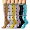 Cross-border Over-the-Knee Compression Yoga & Sport Socks Set