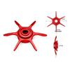 65mm Aluminum Star Drag Aluminum Alloy DIY Upgrade Baitcasting Reel Accessories Six Star Brake Fishing Reel Accessories