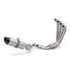 Slip-On Til CBR650R CB650F CB650R CBR650F Motorcykel Udstødningssystem Modificeret Front Link Pipe Udstødning Carbon Moto DB Killer