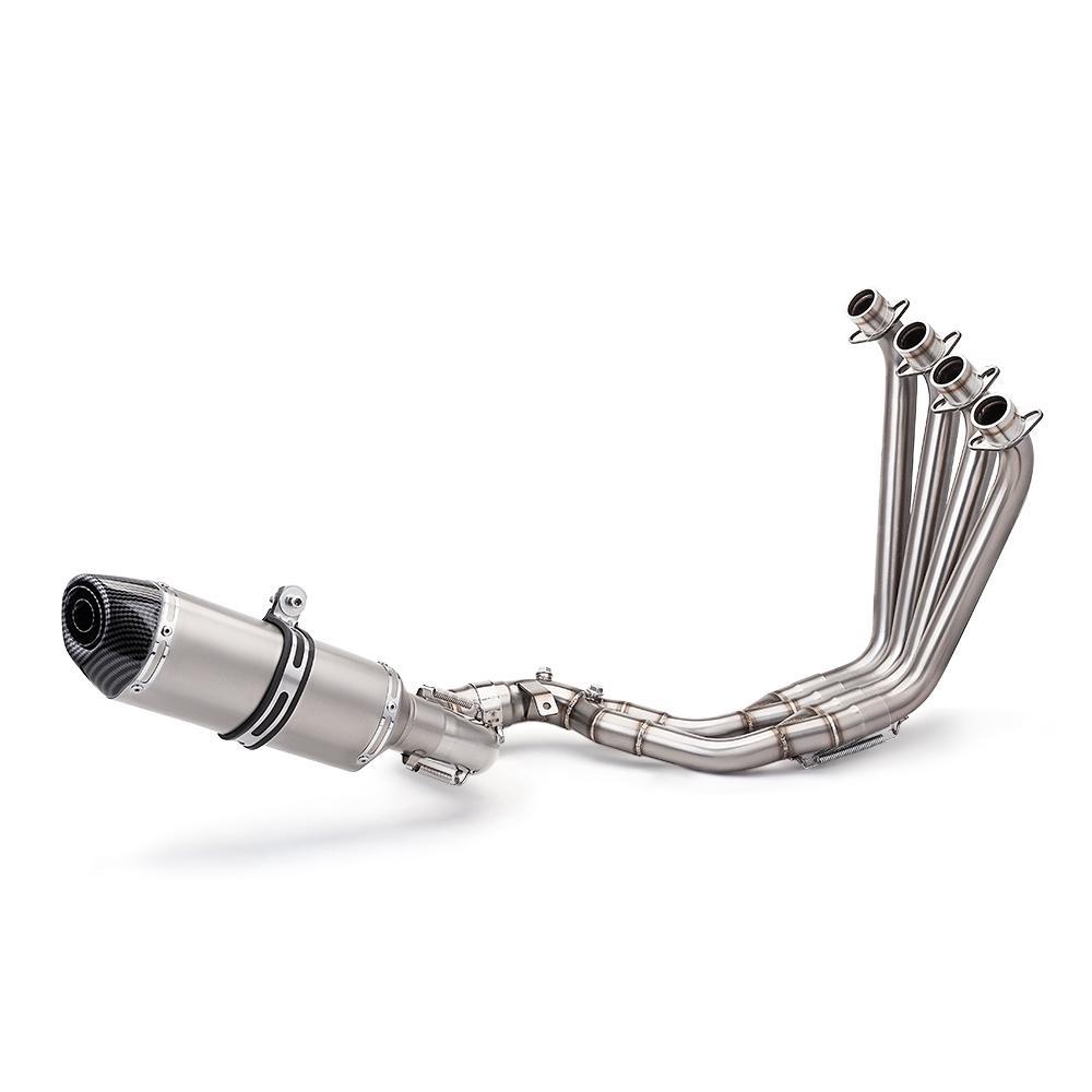 Slip-On Til CBR650R CB650F CB650R CBR650F Motorcykel Udstødningssystem Modificeret Front Link Pipe Udstødning Carbon Moto DB Killer