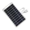 5V 2W USB Solar Charger Panel Versatile Power Source with USB Output Portable Solar System High Efficiency Multipurpose