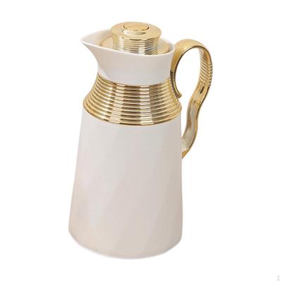 Kaffeekaraffe Isoliert Arabisch Thermisch 1000ml Vielseitig mit Griff Luxus Kessel