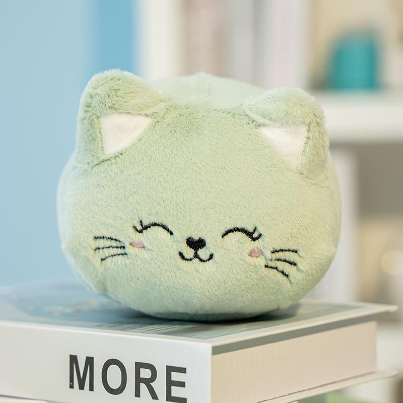 20cm Bunte Plüschkatzen Cartoon Pfirsichkatze Plüschtiere Weiches Spielzeug Niedliche Miau Katze Stoffpuppe Kawaii Dekoration Mädchen Junge Geburtstagsgeschenk
