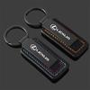 Colgante Llavero de Cuero para Llave de Coche para Lexus IS250 IS300 RX330 RX350 GX200 GX300 LX470 LX570 Llaveros de Llave de Coche Accesorios