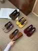 Inner height increase, evening wind pig's trotters, split-toed shoes, women's 2025 new suede soft-soled shallow-mouth single shoes, pig's feet la