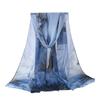 Sun-Resistant Silk Scarf Breathable Sunscreen Hijab Summer Bandana  for Women