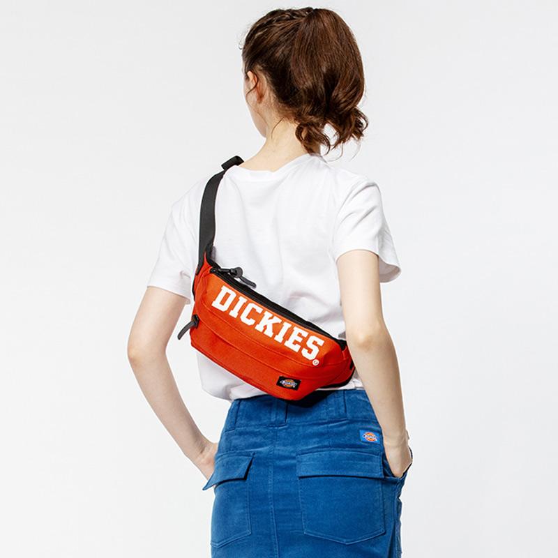 New Dickies Canvas Shoulder Bag, Crossbody Bag, Canvas Bag, Sling Bag, Fanny Pack Regular Unisex Orange 191U90LBB58OG03
