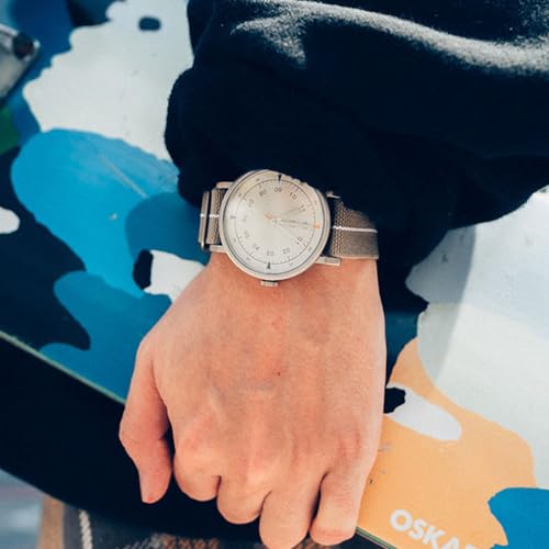Maven Watches 40mm THE URBAN SCOUT SERIES Minimalist Fashion Watch (MUS-01 KHAKI P 40MM)