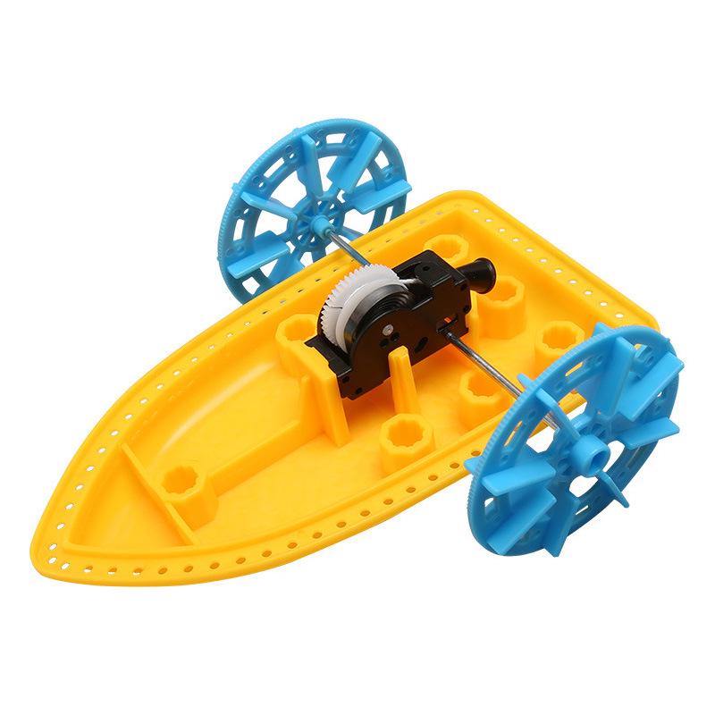 DIY Remote Control Paddle Boat Kit for Elementary Science Experiments