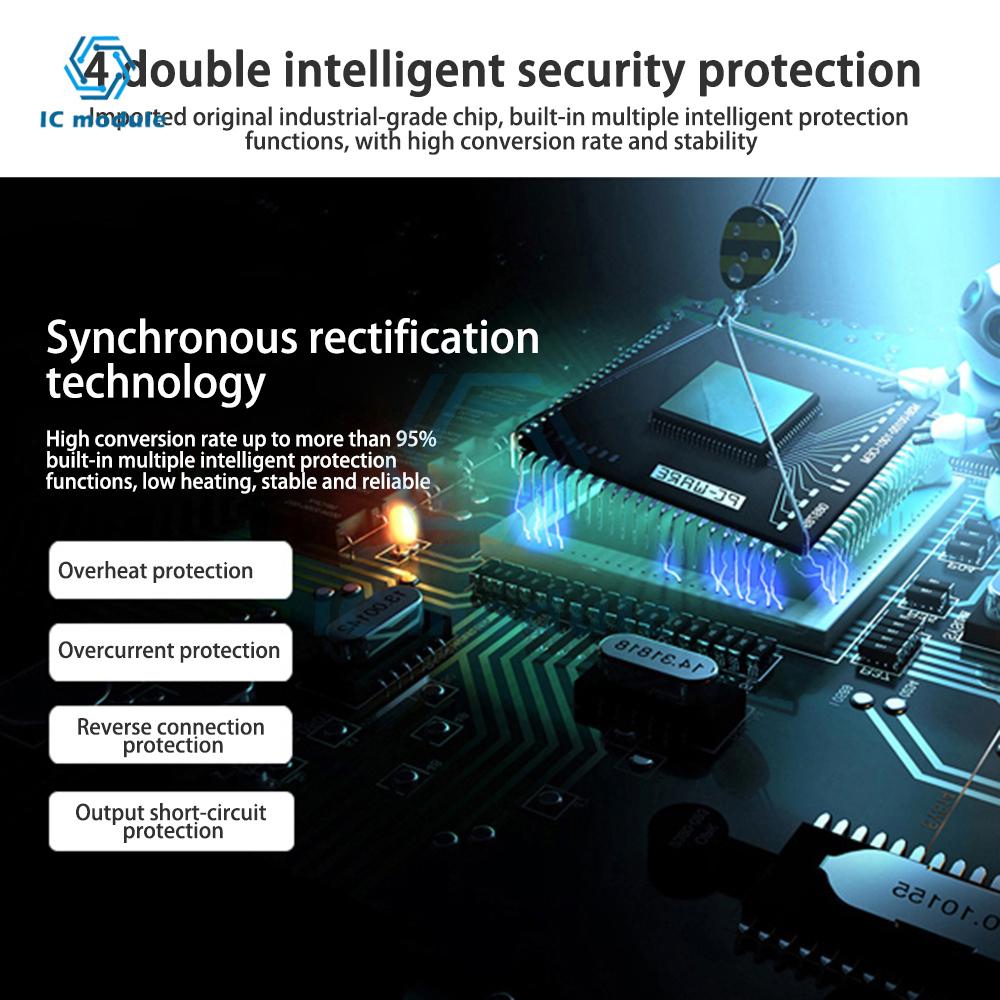 DC Step Down Converter 12V To 3.3-9V 2.5A Waterproof Auto Protection Vehicular Car Power LED Current Stabilizer DC DC Converter