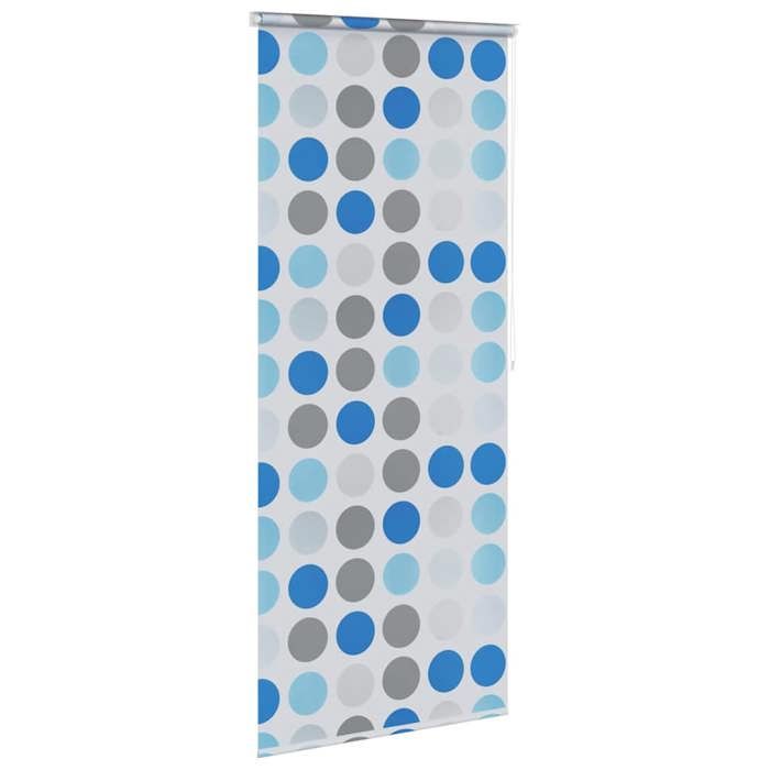 VidaXL Store Roulant de Douche 80x240 cm Cercle Rideaux Douche Salle de Bain 142853