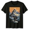 Conquer The Peaks Of Your TShirt Winter Hiking Outdoors Birthday Gift
