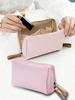 1pc Compact Waterproof Cosmetic Bag For Travel,Toiletry Organizer Storage Zipper Accessories Nail Make Up Bag