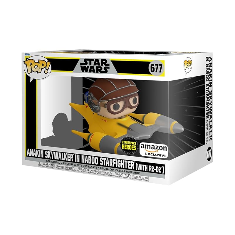 

star wars anakin in N1-Star Fighter Funko Ride Super Deluxe Star Wars funko [Amazon only]