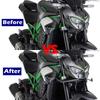 For Kawasaki Z900 Z900SE 2025+  Aerodynamics Fairing Winglets Downforce Spoilers kit Front Lip Spoiler Wind Wing Cover