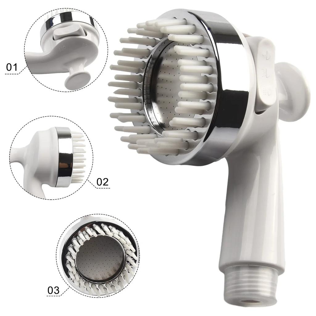 Multifunctional Pressurized Shower Head for Bathroom and Basin Easy to Hold and Indulge in a Spa like Experience