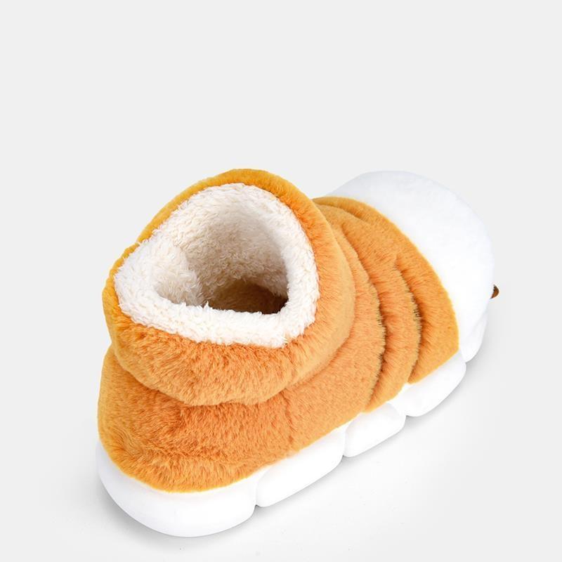 Fashion New adorable tiger paw slippers men's winter furry booties indoor outdoor pull on shoes man warm ankle boot slipper animal claw