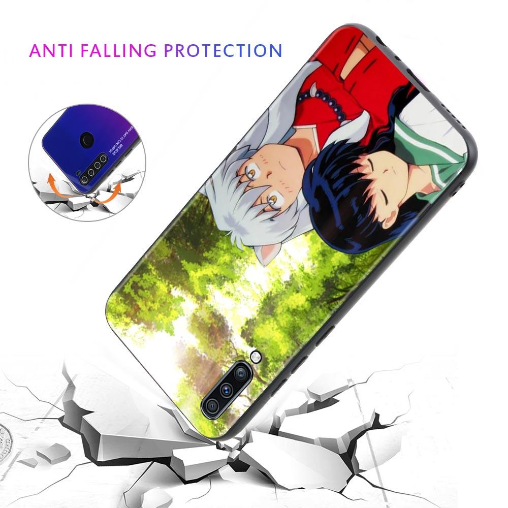 Husă de telefon Anime drăguță Inuyasha pentru Samsung Galaxy A50 A70 A10 A20e A30 A40 A20s A10s A10e A80 A90 A60 A30s Husă din silicon