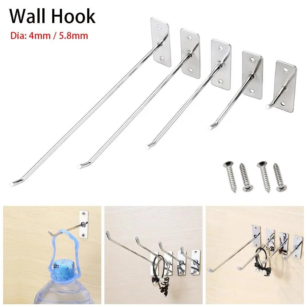 Wall Hook Nail Wall Display Hook Hole Board Hook Mobile Phone Accessories Single Line Hook Steel Hammer Pliers Wall Mount Hook