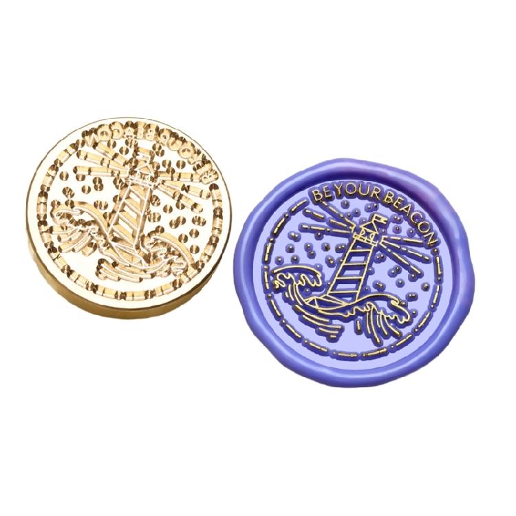 Wax Stamp Head for Appreciation Card Wedding Invitations Envelope Scrapbooking