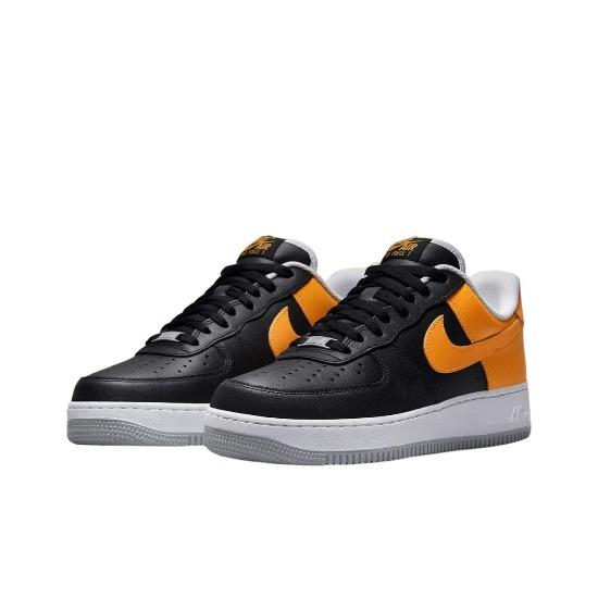 

Nike Air Force 1 07 Black Kumquat FB7162-081 EU 42 білий/чорний
