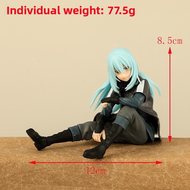 

Я переродился слизью Коллекционная аниме модель из ПВХ фигурка Sitting CuteKing