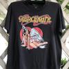 2025 Aerosmith, Un Groupe de Rock de la Rue, T-shirt Manches Courtes Rétro, Marque de Luxe Haute Qualité, Style Populaire, Ins Y2k,