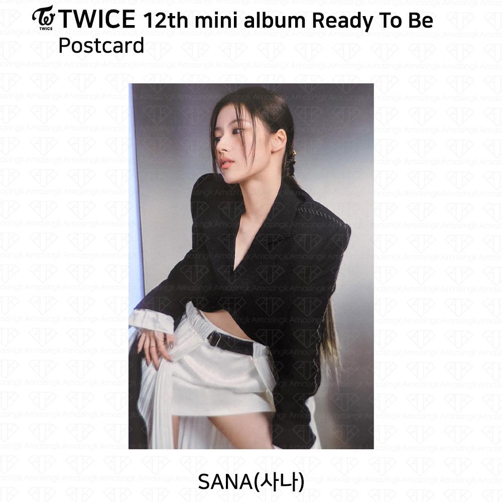 Twice 12th Mini Album Ready To Be Photocard Message Card Poster