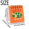 Cute Fruits Cartoon Mini Calendar Creative Mini Desktop Calendar  Desktop Decoration