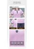 Casual Short-Sleeve Two-Piece Set for Middle-Aged Women—Stylish Lapel, Sporty & Loose Design.