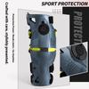 T10 Motorcycle Kneepads Adjustable Anti-Slip Gear With Gel Padding Exoskeleton Armor Motocross Riding Protective Equipment S-XXL
