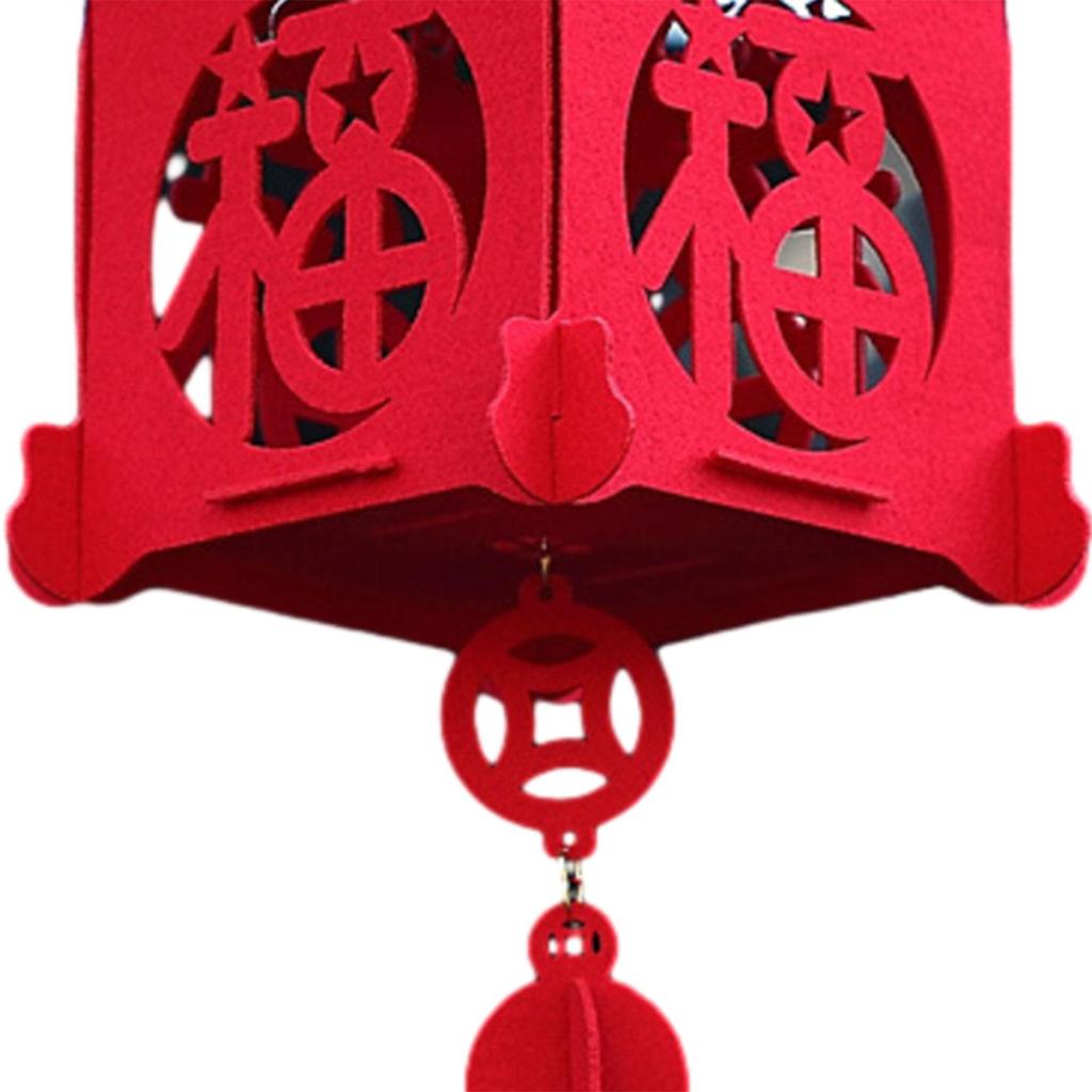 Red Chinese Lantern Good Luck Spring Festival Decor Chinese New Year Lantern for Home Indoor Outdoor Wedding Celebration Decor