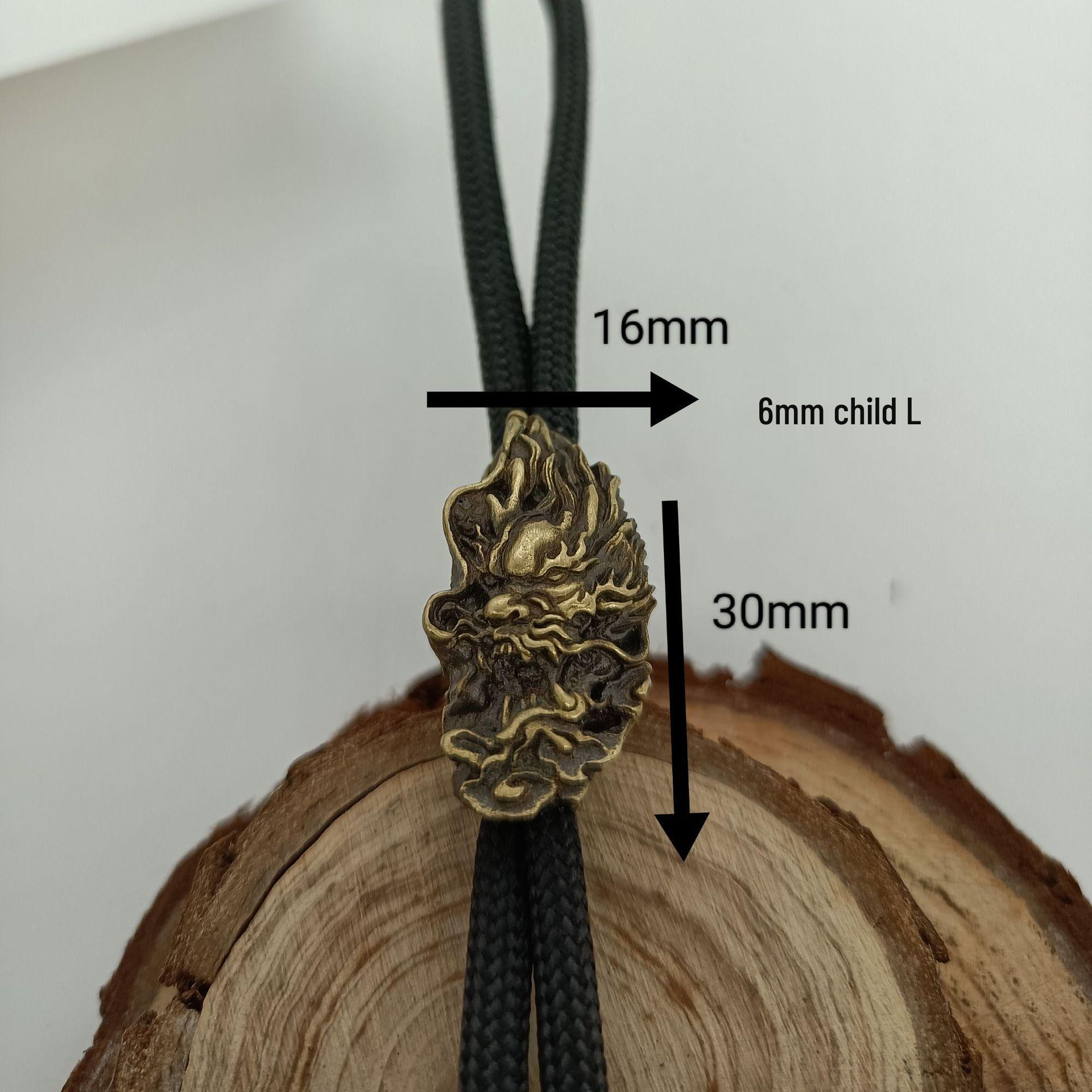 Yunlong Sword EDC Keychain: Chinese Style Metal Pendant and Ancient Cultural Ornament
