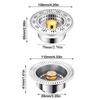 Pop-Up Sink Leak Stopper Stainless Steel Bounce Core Drainer Practical Food Catcher Strainer