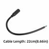 Female To Male E-Bike Cable 9 Pin Scooter Extension Cable Durable Extension Cable  Scooter Parts
