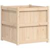 Vidaxl Donica Ogrodowa, 70X70X70 Cm, Lite Drewno Sosnowe