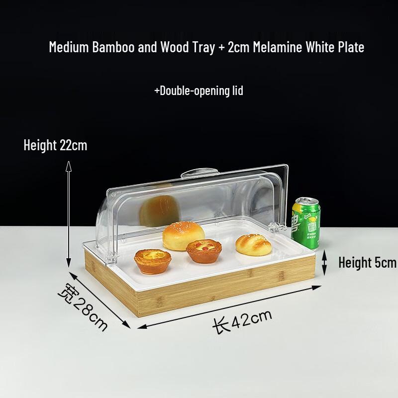 

Luxury Covered Food Sample Display Tray