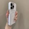 Luxury Clear Card Slot Holder Phone Case For IPhone 16 15 14 11 13 12Pro Max Wallet 2 In 1 Soft Protector Shockproof Candy Cover