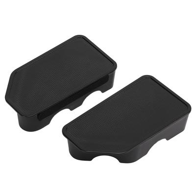 Truck Bed Rail Stake Pocket Plugs Black Covers Replacement for GMC Sierra 2014?2018