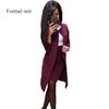 Mode Spleißen Einfarbig Professionelle Frauen Kleid Set Temperament Schlank Büro Anzug Formelle Anzug