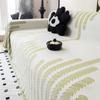 Summer Cool Feeling Ice Silk Sofa Towel Seat Cushions Summer Mat All-Inclusive Sofa Cover Dust Cover Summer One-Piece Sofa Cover Cloth