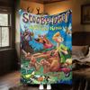1PC Scooby-Doo! AND THE GOBLIN KING Outdoor Flannel Blanket Soft Plush Decor for Picnics, camping,Bedroom, Playroom, Office1218A