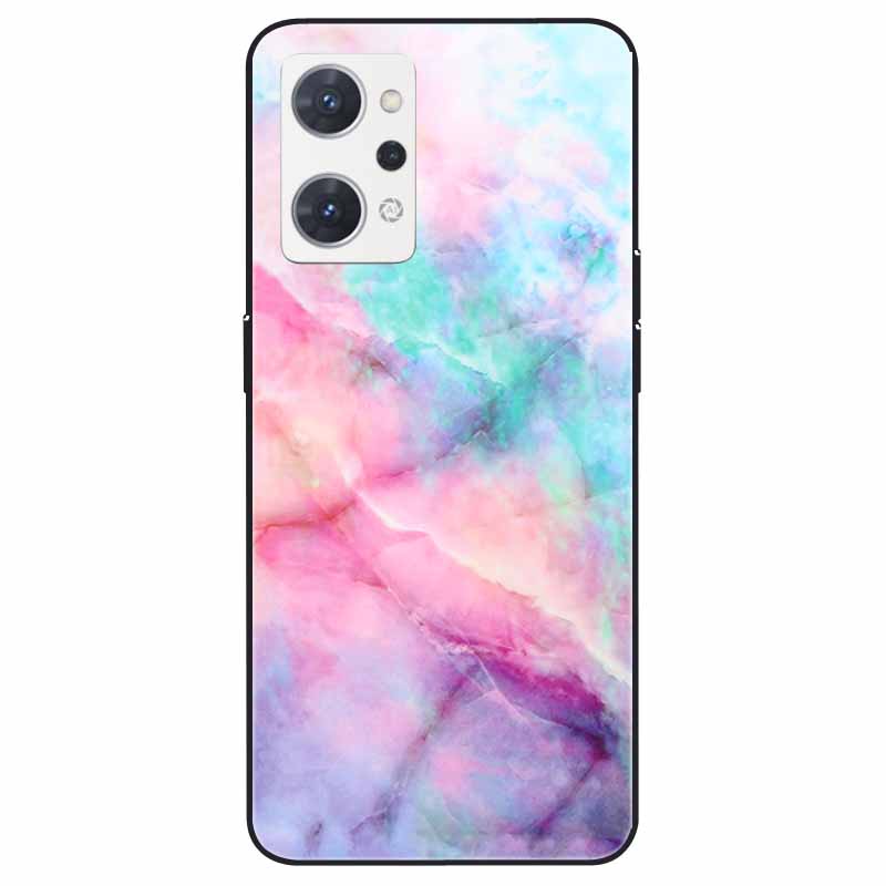 For OPPO Reno 9A 7A Case Soft TPU Fashion Marble Silicone Bumper Covers for OPPO Reno 9 A 5G CPH2523 Reno7A Protector Reno9 A