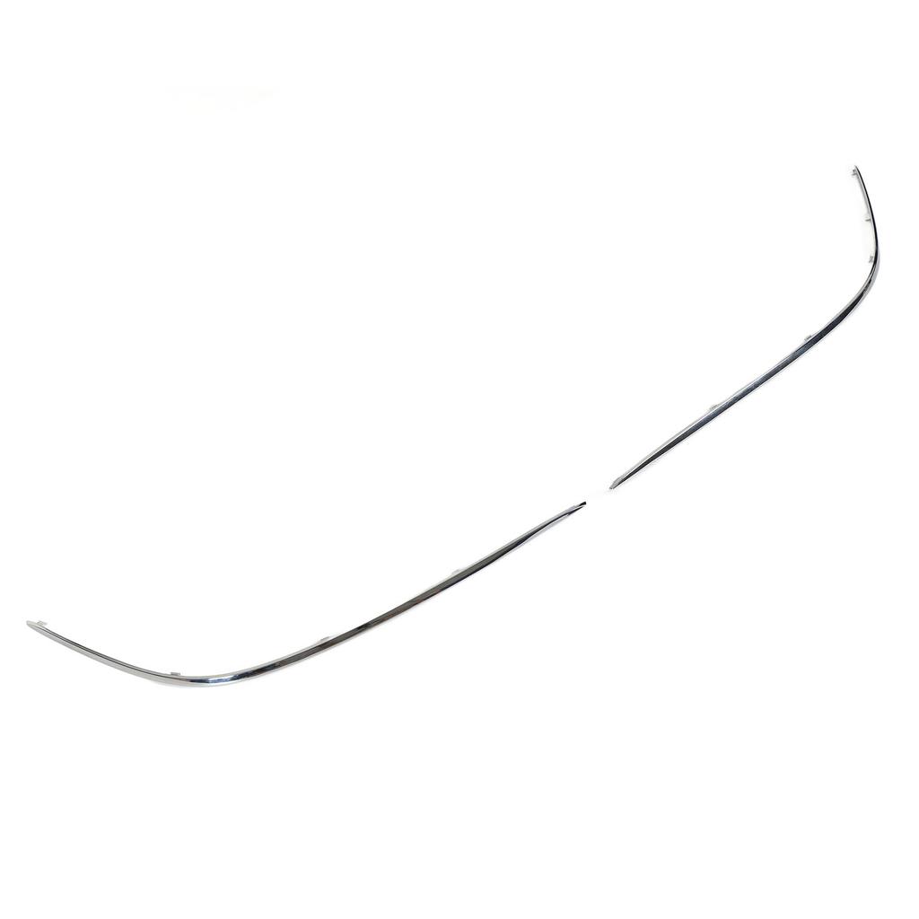 1 Par Moldura Externa do Para-choque Dianteiro Cobertura Cromada 2208850674 Protetor Elegante Substituição para Benz Classe S W221 S350 Base